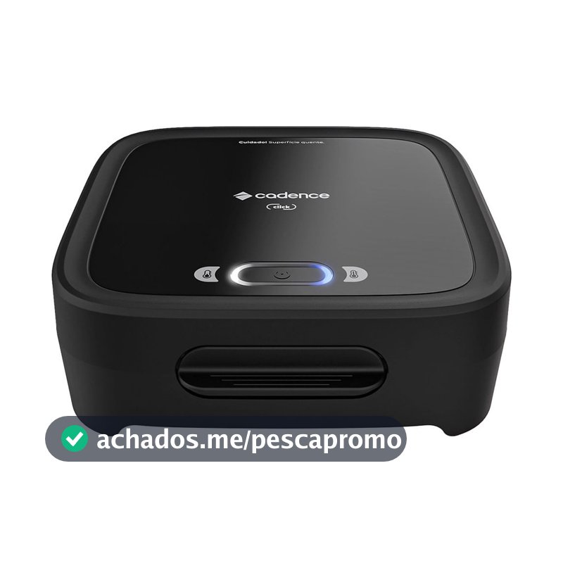 Sanduicheira e Grill Cadence Click SAN400 Preta - 750W 220V