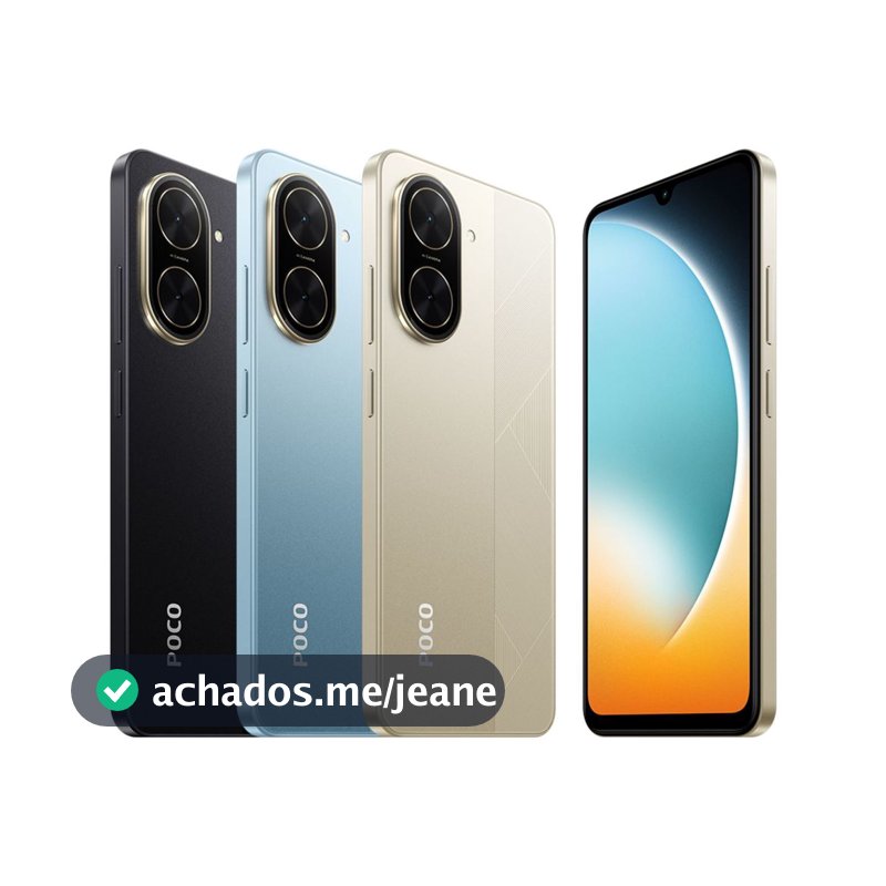 Celular Smartphone Xiaomi Poco C71 128GB/4GB / 64GB/3GB Dual Sim Global