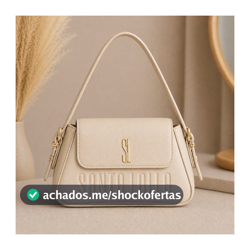 Bolsa Feminina Pequena Estruturada Elegante Alça Fixa Design Moderno Sofisticado
