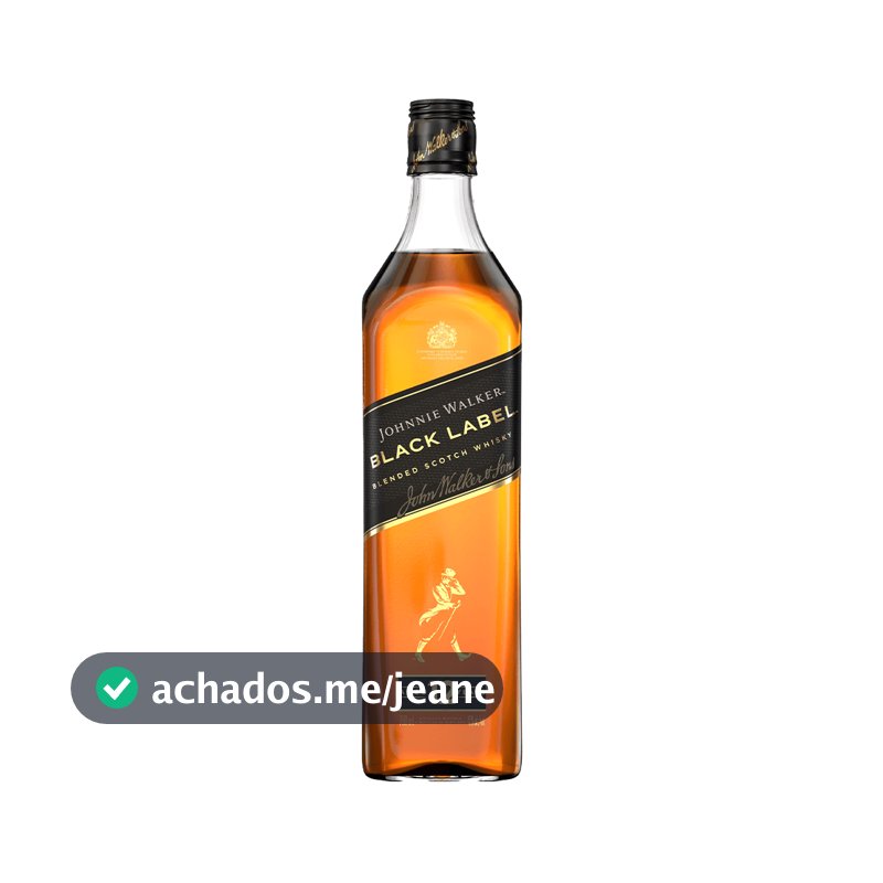 Whisky Johnnie Walker Black Label - 750ML