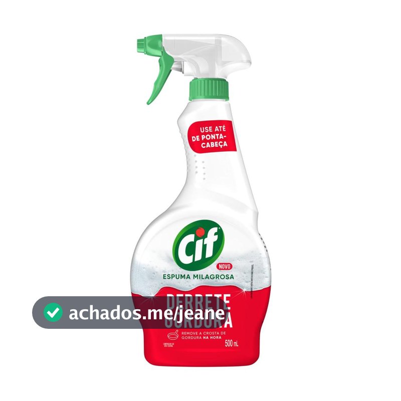 Limpador Especialista CIF Derrete Gordura 500 ml