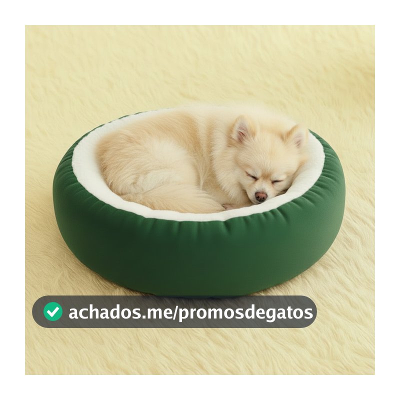 Kit 3 Cama Caminha Redonda de Sherpa Para Gatos e Cachorro – Macia, Quentinha e Confortável