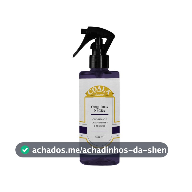 Coala Odorizante de Ambientes e Tecidos Orquídea Negra 260ML