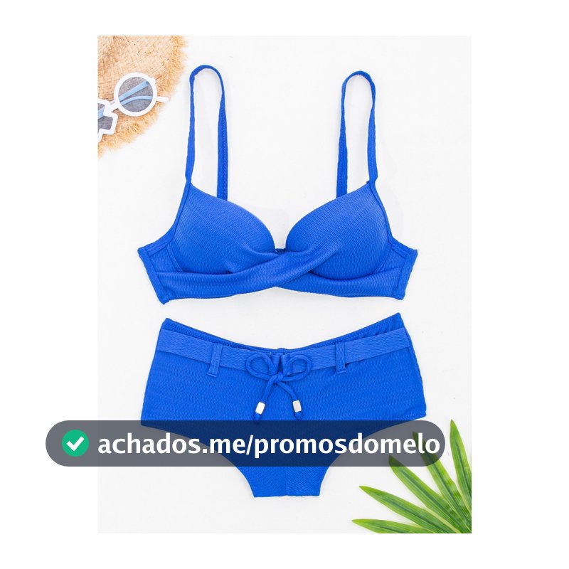HT VEST Conjunto de Biquíni com Cinto e Laço Frontal – Estilo e Charme para o Verão XX265
