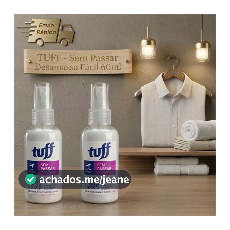 Tuff Desamassa Fácil Sem Passar Start 60ML Perfuma E Neutraliza Odores