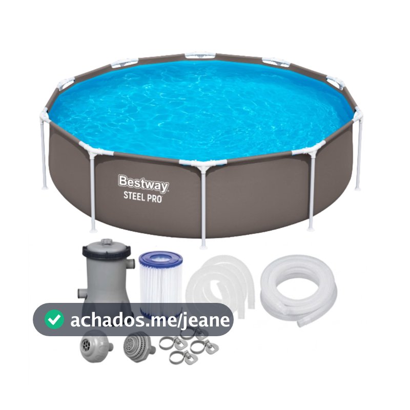Piscina Estrutural Bestway 4.678L Circular com Filtro 1.249L/h 127V