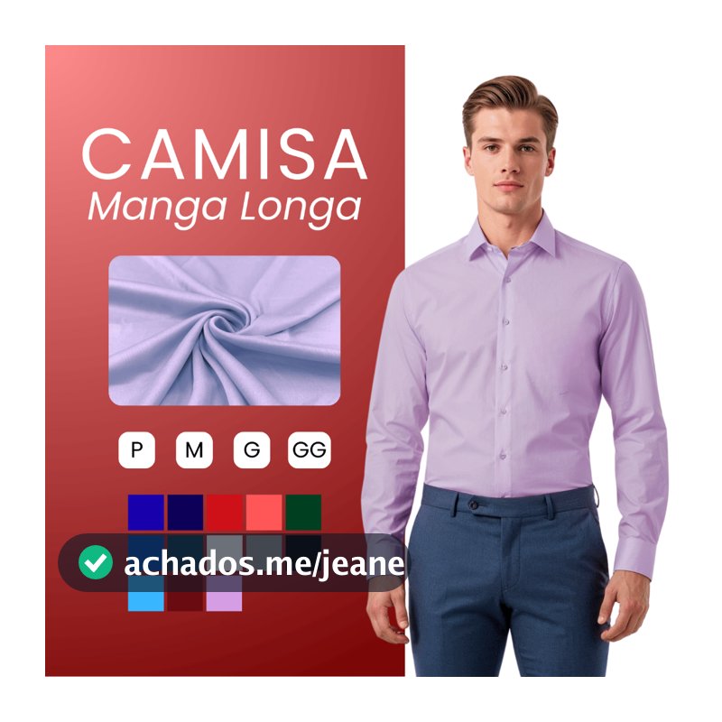 Camisa Social Masculina Slim Fit Premium Com Algodão Blusa Social Premium Camisa Masculina Social Slim