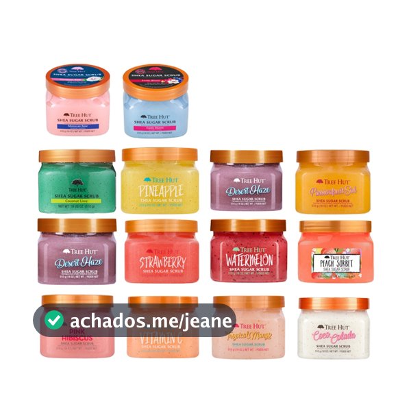 Tree Hut Shea Sugar Scrub 510g 14types