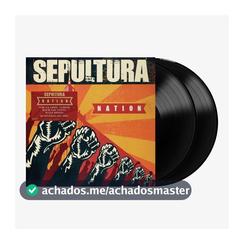 Vinil Sepultura - Nation (2LP) - Importado