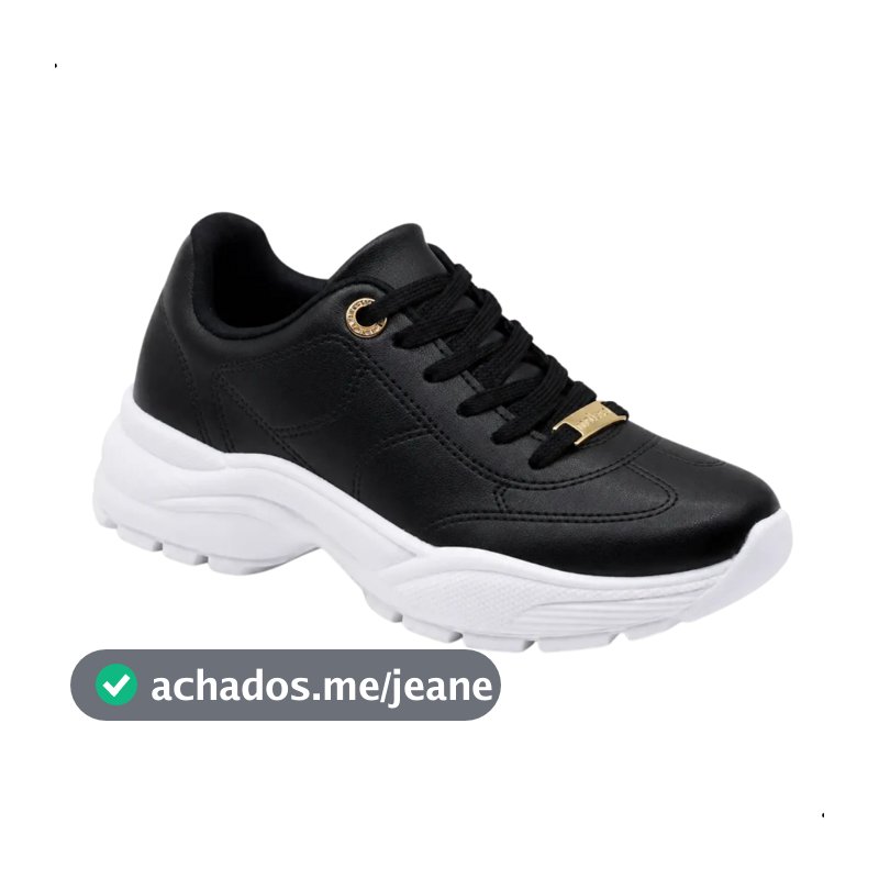 Tênis Feminino Casual Esportivo  Moleca 100% Original Confortável Moderno Macio Passeio Trabalho