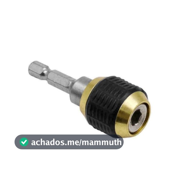 Mandril De Aperto Rápido Furadeira 1/4 Alça 60mm Haste Acoplamento Rápido 6.35mm