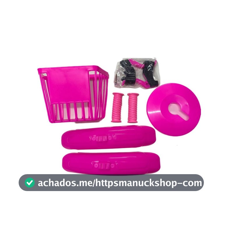 Oferta Imperdivel KIT MONTAGEM PARA BICICLETA INFANTIL ARO 16 CESTINHA ACESSORIOS INFANTIL PARA BIKE