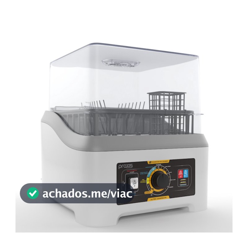 Lava Louças Praxis Portátil LLPP 2.0 Semi-Automática 127V Branca