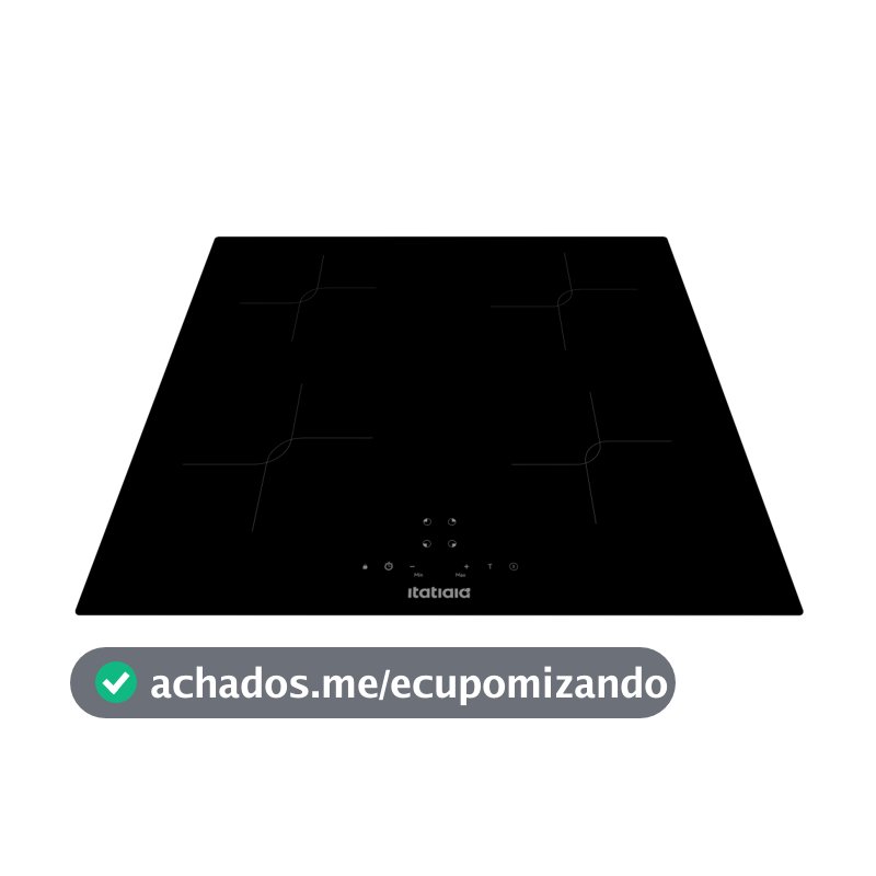 Cooktop de Inducao Itatiaia Master 4 Bocas 220V Mesa Vitroceramica Touch