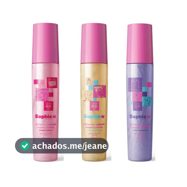 Body Splash Infantil com Brilho para Cabelo e Corpo Toy Story O Boticário