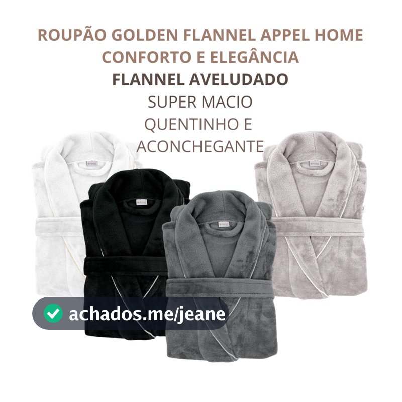 Roupão Flannel Toque de Seda Unissex Extra Macio Microfibra Quentinho Inverno Adulto