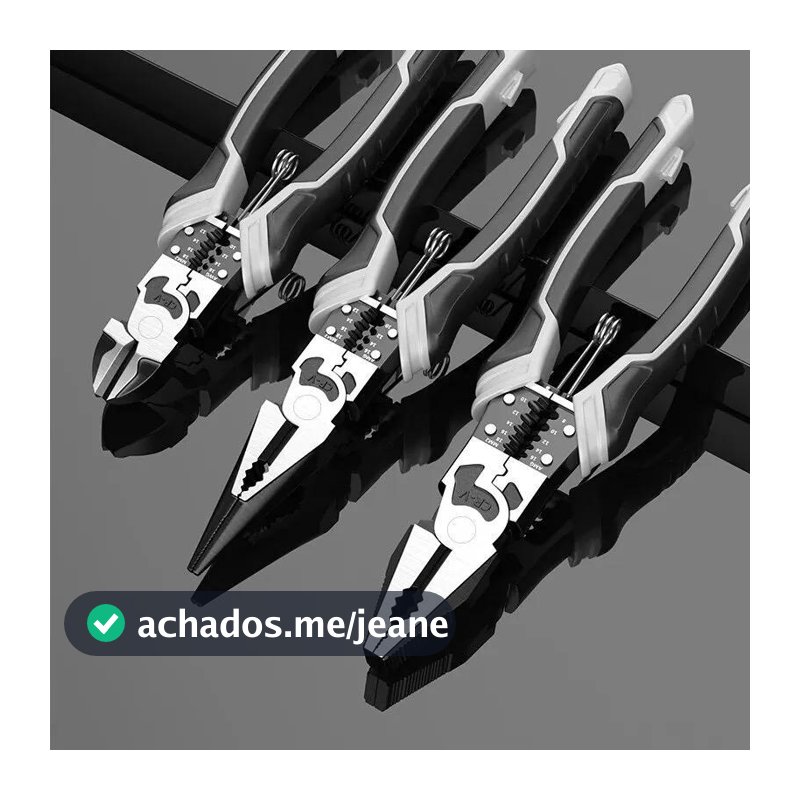 Multifuncional Wire Stripper para Eletricista, Alicates, Ferramenta de Crimpagem, Corte Descascador de fio MT245
