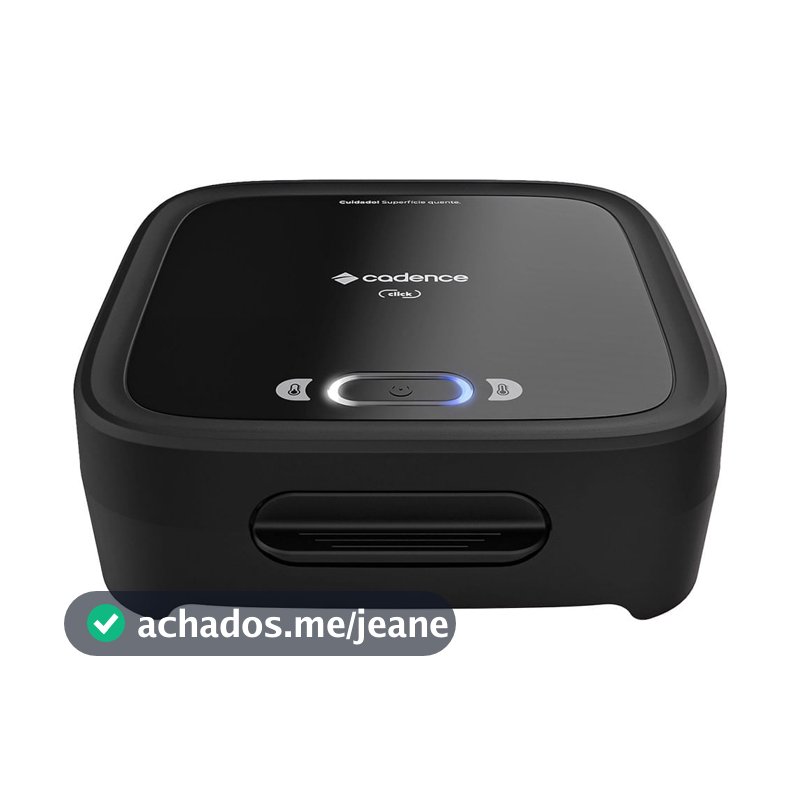 Sanduicheira e Grill Cadence Click SAN400 Preta - 750W 220V