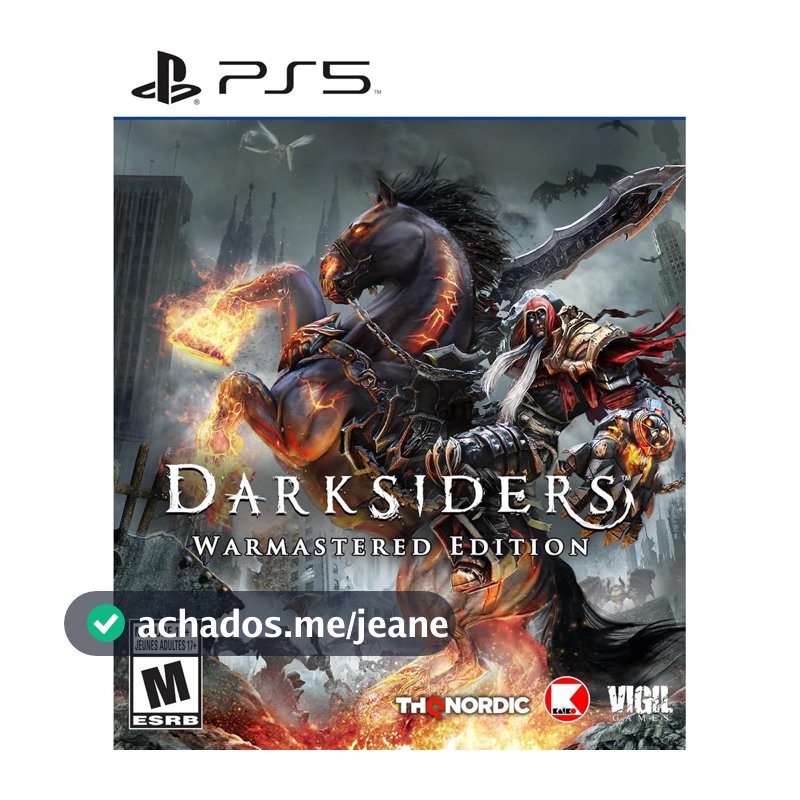 Darksiders Warmastered PS5 Midia Fisica