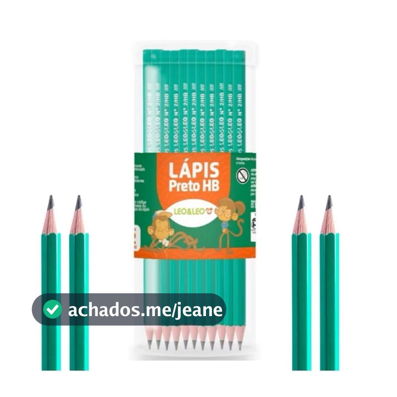 Kit lápis de Escrever Nº2 Preto Mais Barato 50 Unidades Escola Lápis preto