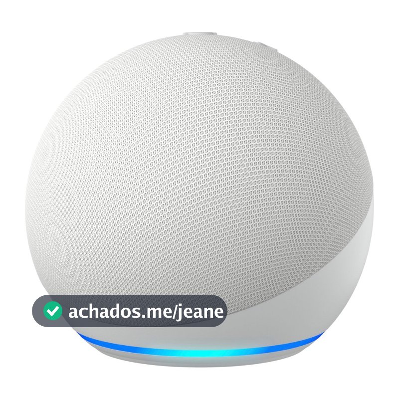 Echo Dot (5ª Geração): Smart Speaker com Alexa - Cor Branca