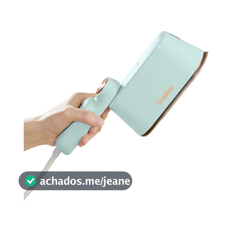 Ferro A Vapor Portátil Pocket Gaabor 2 em 1 1200W Verde