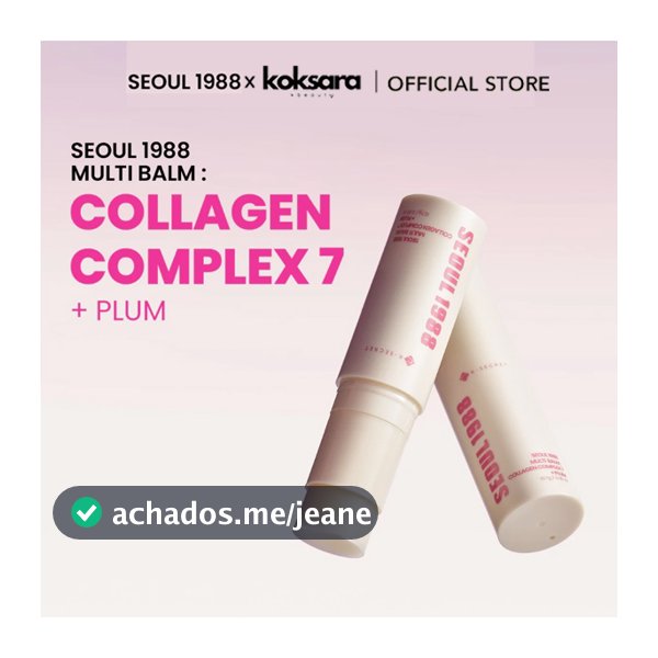 [OFFICIAL] SEOUL 1988 Multi Balm: Collagen Complex 7 + Plum 10.7g