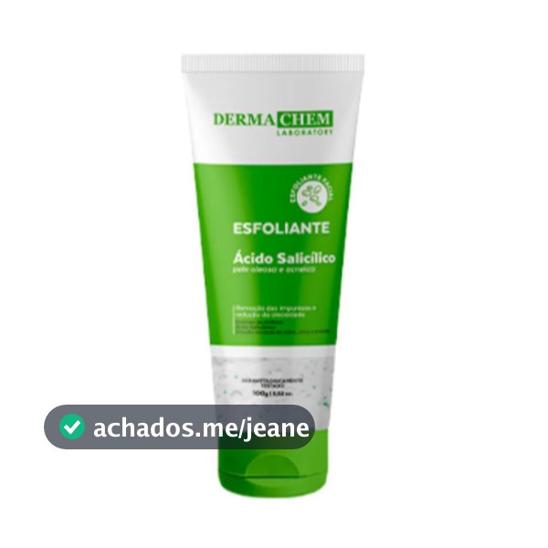 Gel Esfoliante Enzimático Pele Oleosa 100g Dermachem