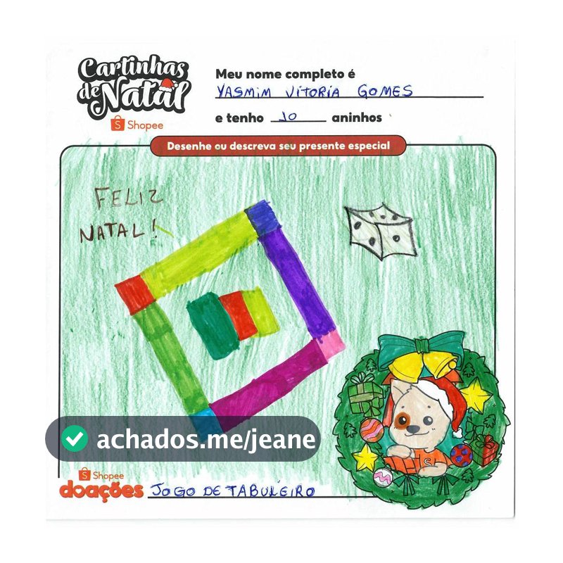Jogo de Tabuleiro (5 a 10 Anos) - Cartinhas de Natal [2]