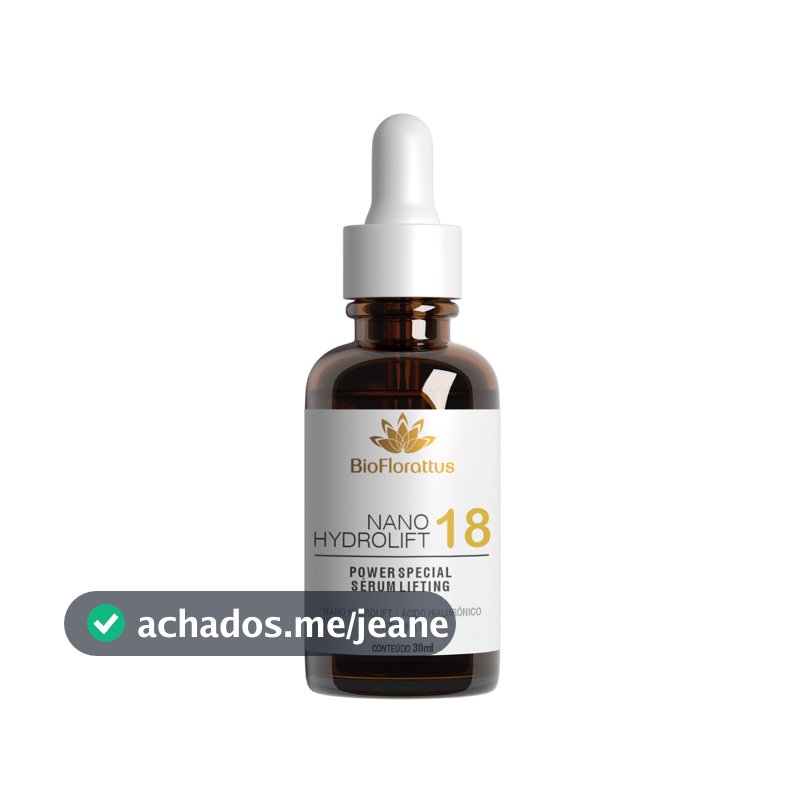 Sérum Lifting Efeito Cinderela Instantâneo Anti Rugas, Bigode Chinês | Hydrolift + Ácido Hialurônico