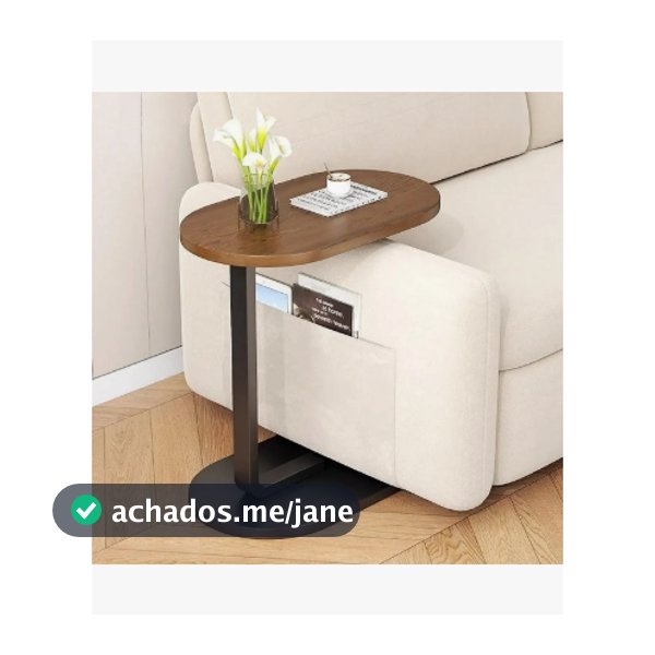 Mesa Apoio Multiuso Lateral Sofa Sala cama Suporte Notebook Canto centro MDF