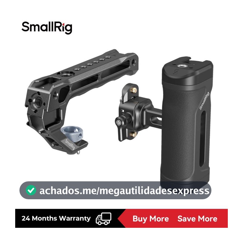 mini Alça Lateral SmallRig Com Braçadeira NATO/Kit De Alças Laterais E Superiores # 5947 5949 5952