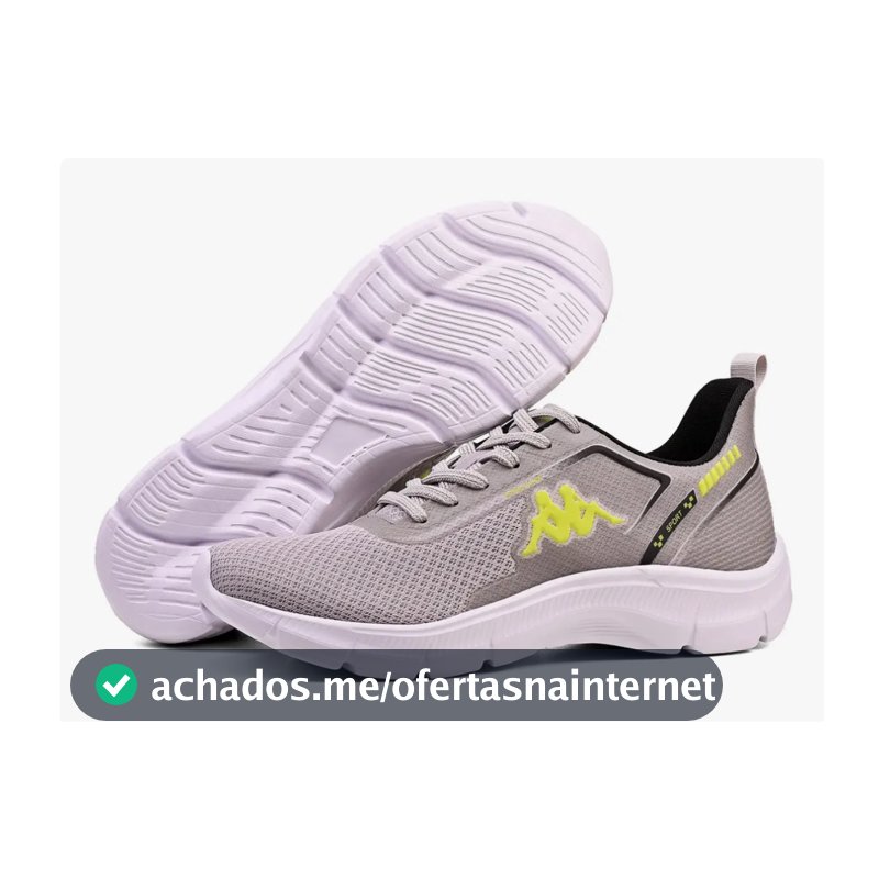 Kappa Run 200 Tenis Feminino Masculino  Original Confortável Corrida Caminhada Treino Academia