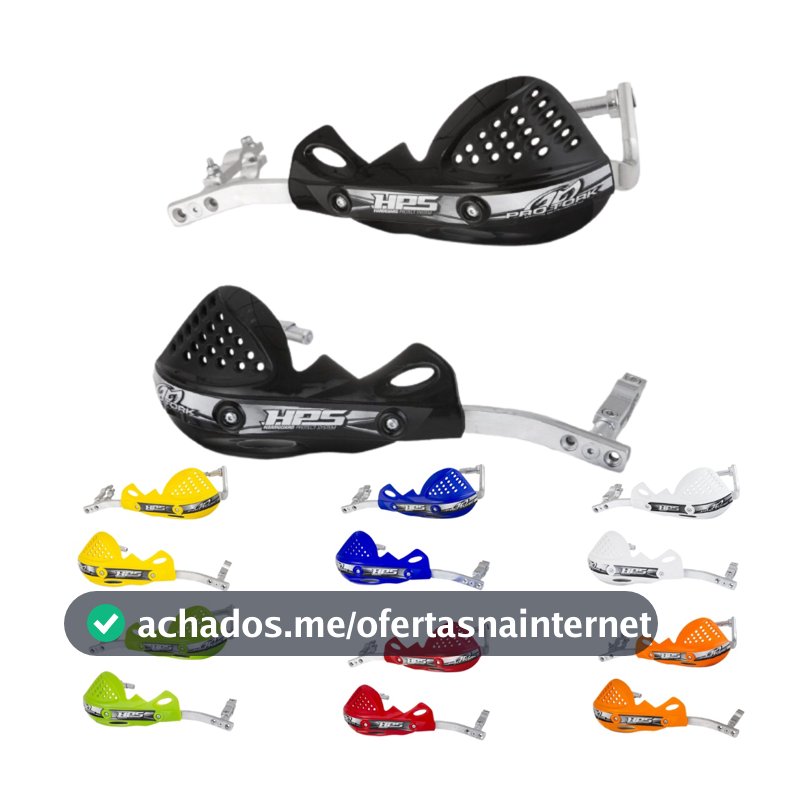 Protetor de Mão Pro Tork HPS Para Moto Trilha Motocross Off Road Enduro