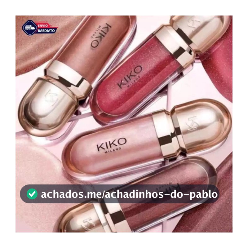 3D Hydra Gloss Kiko Milano Promoção