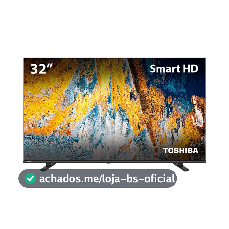 Smart TV DLED 32 HD Toshiba 32V35L VIDAA 2 HDMI 2 USB Wi-fi - TB016M
