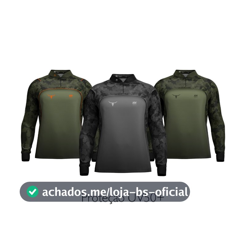 Camiseta Agro Camuflada Agricultura Pecuária Rural Proteção Solar UV50+ Dry Soft Masculina