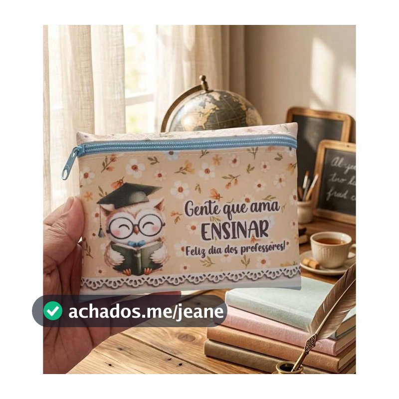 5 unidades porta moedas personalizada dia dos professores