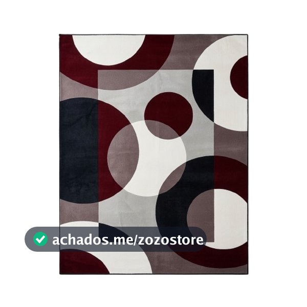 Tapete Flannel Grande Estampado Para Sala Quarto Escritório 2,00 X 1,40m