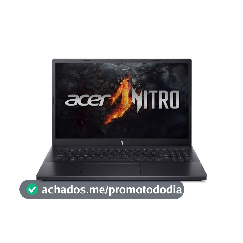 Notebook Gamer Acer Nitro V15 ANV15-41-R6J0 AMD Ryzen™ 7 7735HS 8GB RAM 512GB SSD RTX 4050 Linux 15.6”