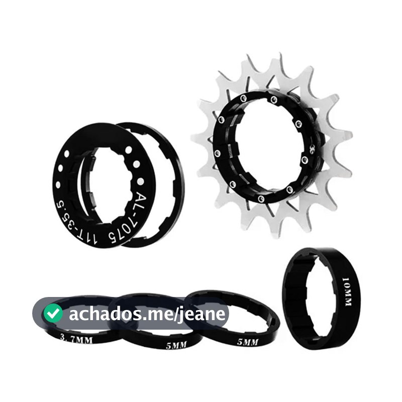 Kit De Conversão Cassete GTA Cog Single Speed 16 Dentes