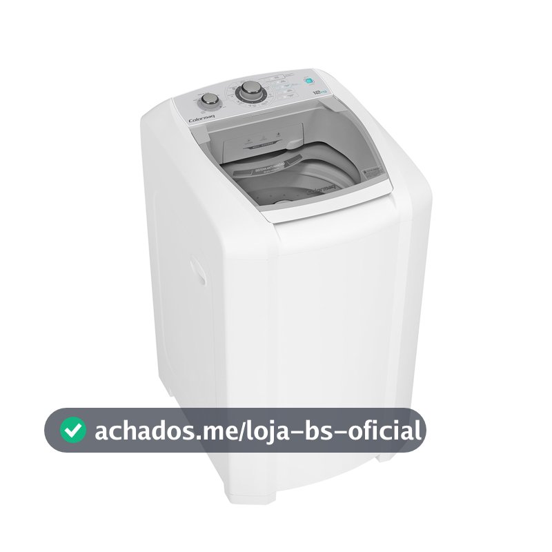 Lavadora de Roupas Automática Colormaq 12kg LCA12 Branca