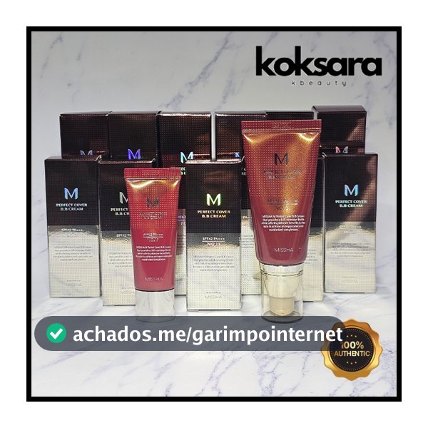 MISSHA M Perfect Cover BB Cream SPF42 PA+++ 20ml / 50ml | Embalagem em Renovação