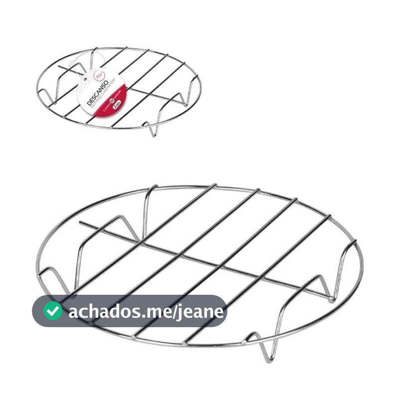 Descanso de Panela Aramado 17cm Suporte para Panelas Quentes Cozinha