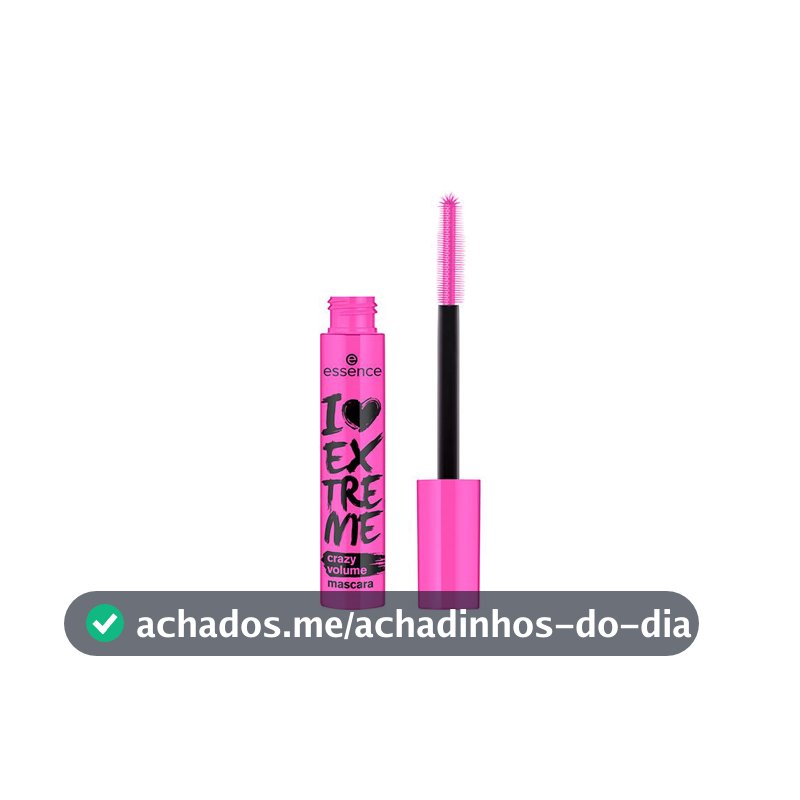 Essence I Love Extreme Crazy Volume Preto Máscara para Cílios de Volume 12ml