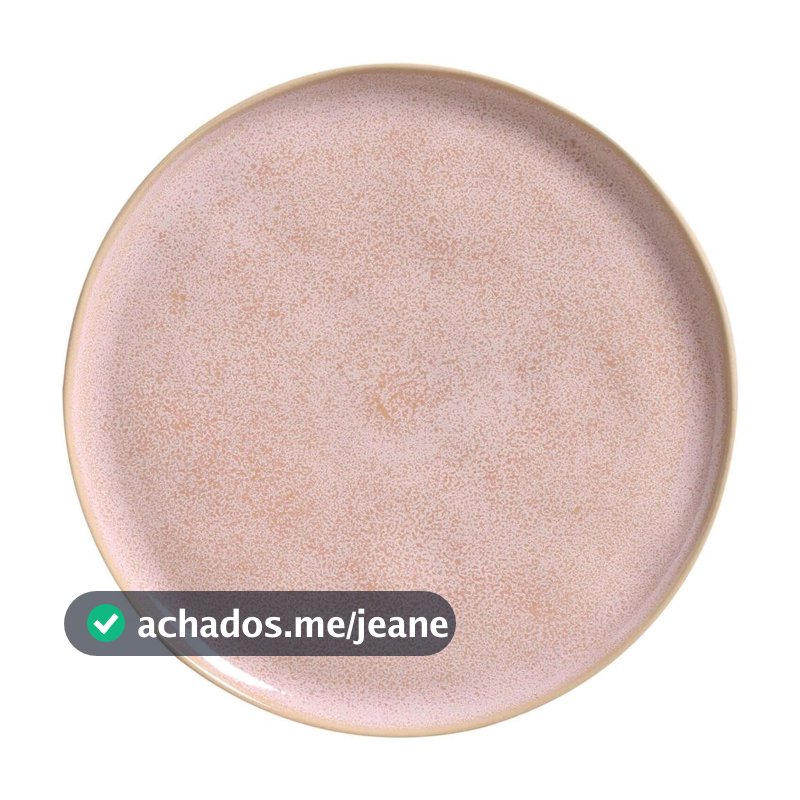 Conjunto com 6 Pratos Raso Bio Litchi Ø29cm