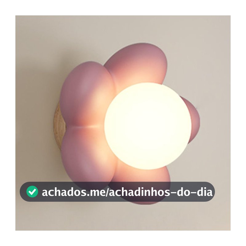 Lâmpada De Parede Moderna Com Flores De Desenho Animado 3D VIMI, Arandela Led Estilo Creme Pastoral, Cabeceira De Quar