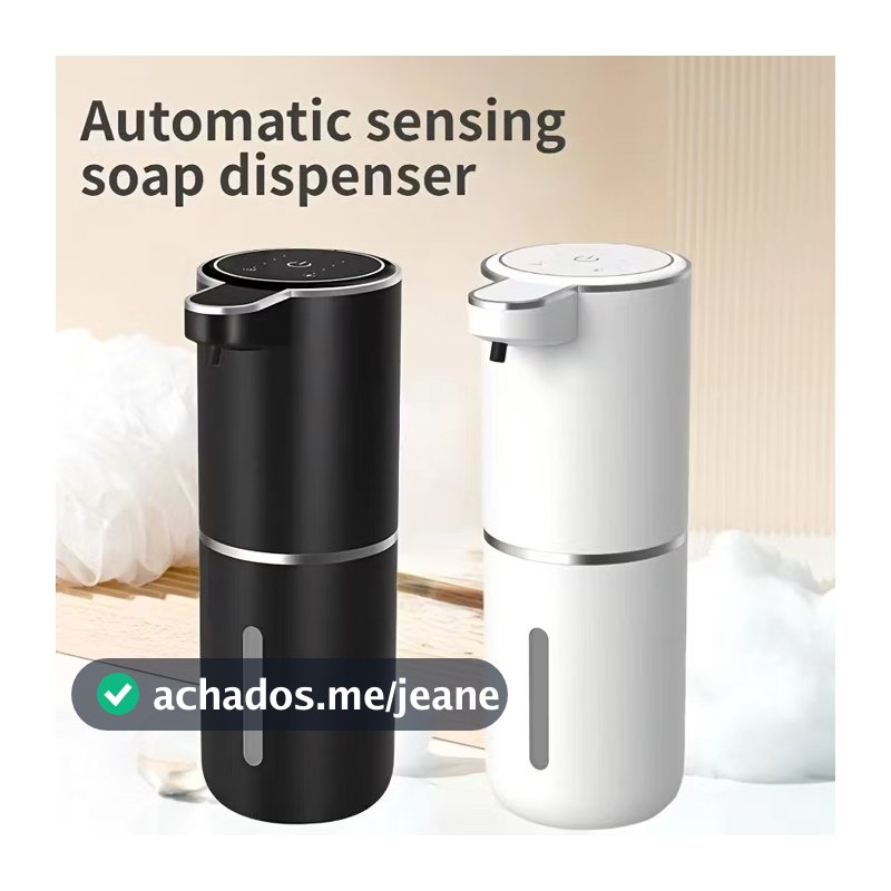Dispensador automático de desinfetante para as mãos com sensor inteligente