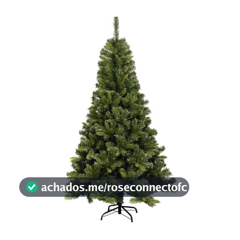 Árvore De Natal Pinheiro Grande Luxo 180cm 750 Galhos Verde  5279