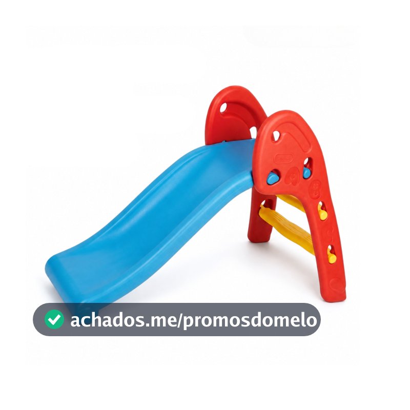 Escorregador Portátil Infantil 2 Degraus Toboga Grande Antiderrapante para Crianças